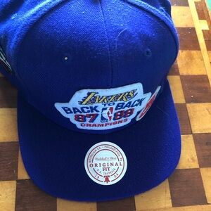 Lakers Back to Back Champions Cap